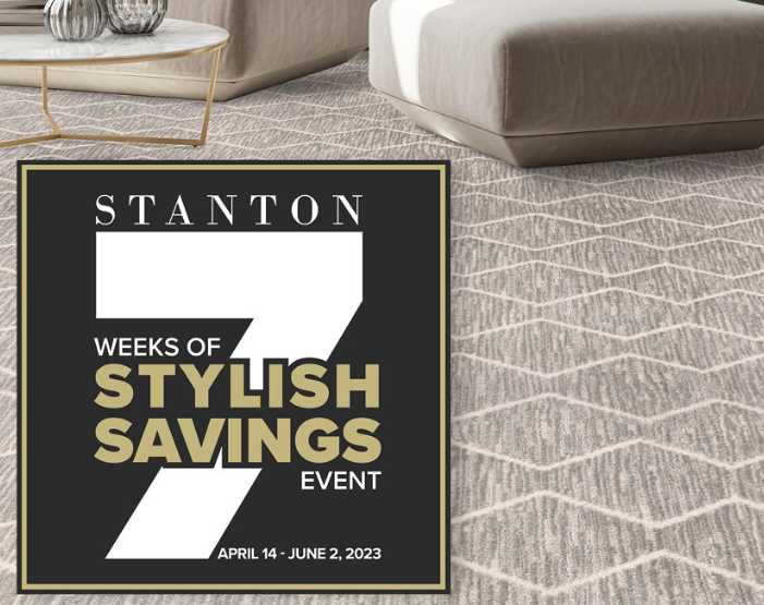 Stanton Patterned Carpet Sale 